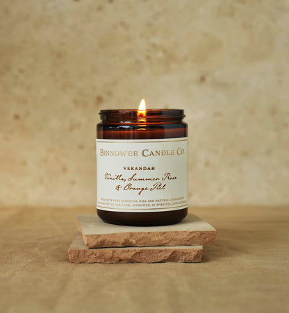 ‘Verandah’ 220mL Candle | Bush Rose, Vanilla and Orange Water