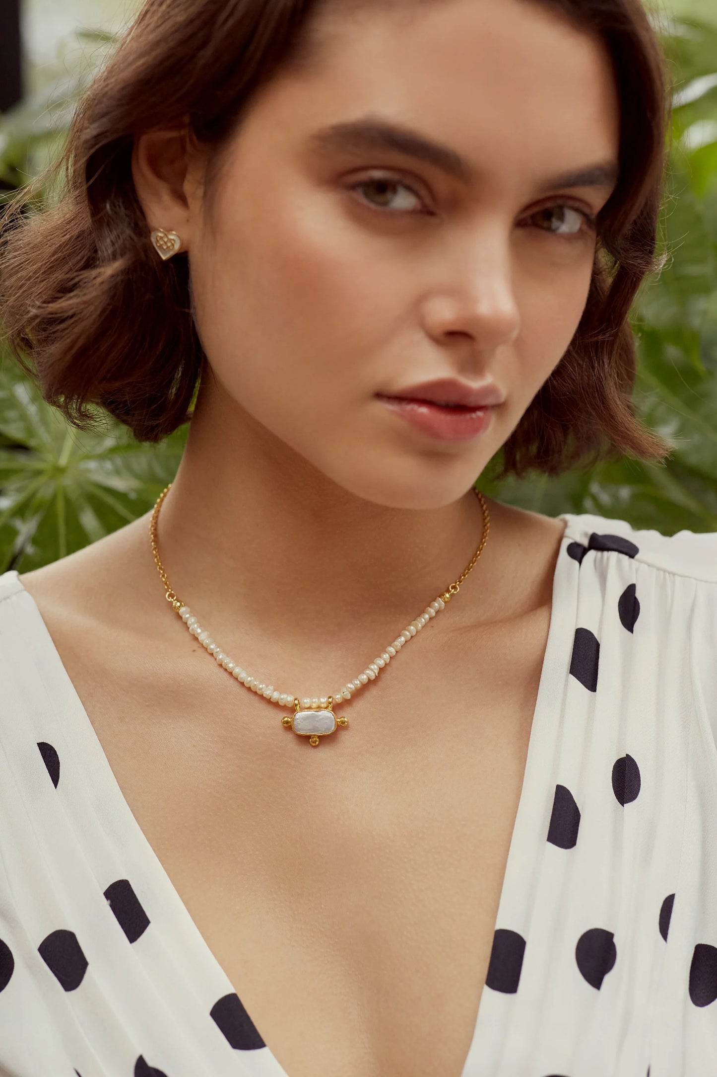 Sorel Pearl Beaded Necklace