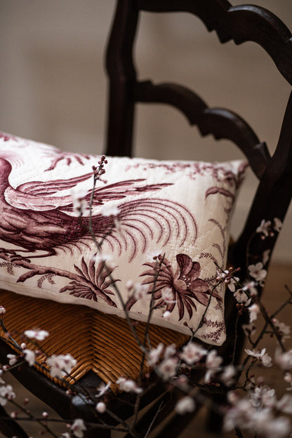 Gorgeous Cushions made from an Antique 19th century Quilt