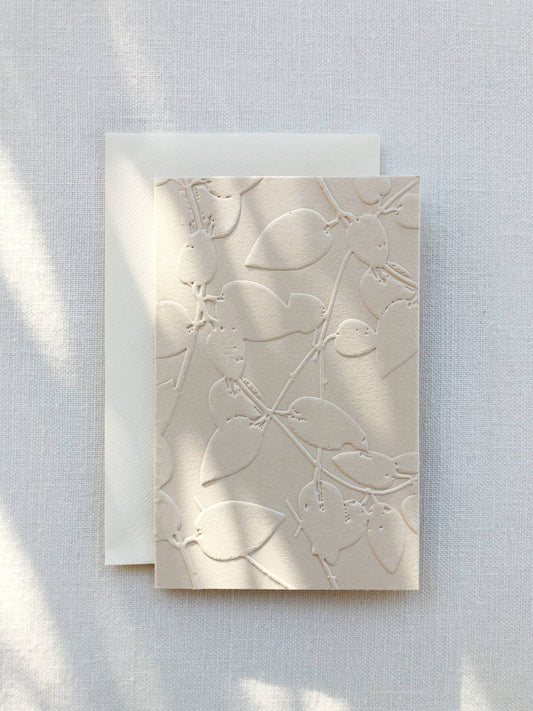 Emboss Foliage Pattern