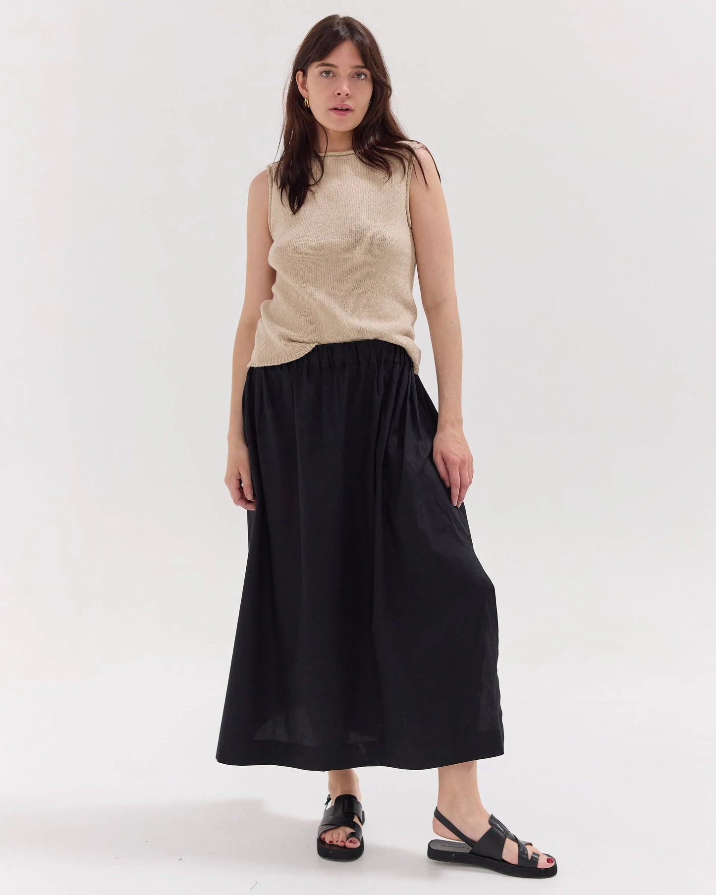 The Split Skirt | Black