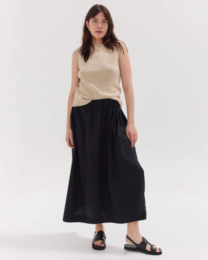 The Split Skirt | Black