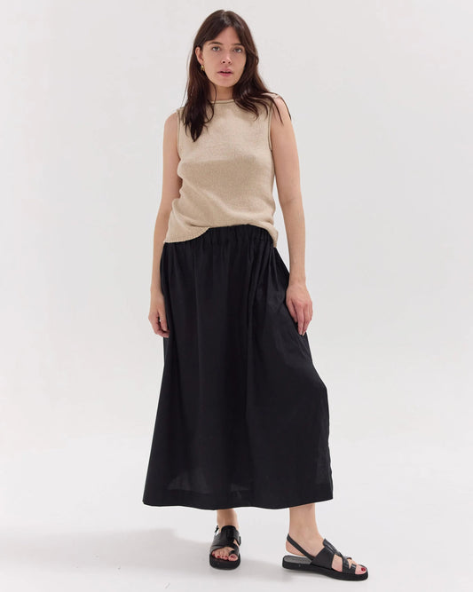 The Split Skirt | Black