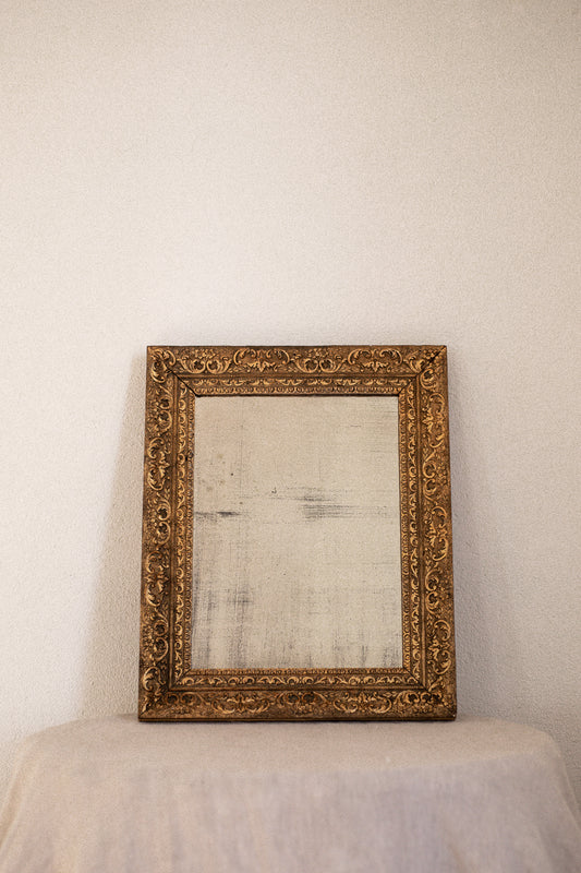 Antique 19th century mirror with ornate Gilt Frame