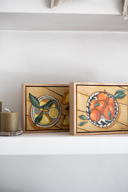 'Ochre and Lemons' | Original artwork