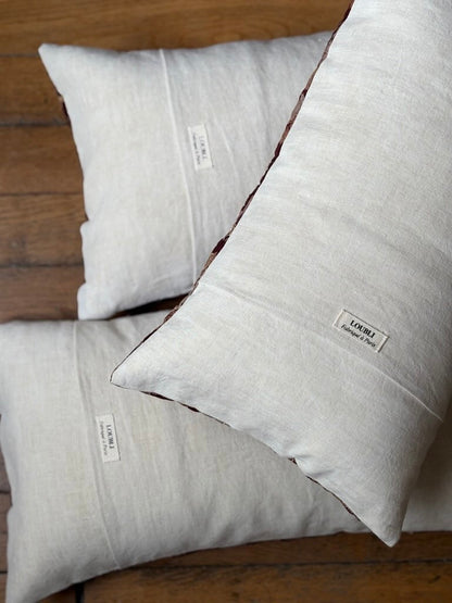 Gorgeous Cushion Covers made from Antique 19th c French Quilts