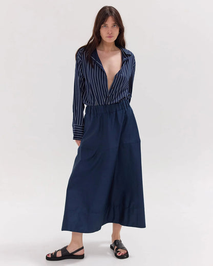 The Maxi Skirt | Navy