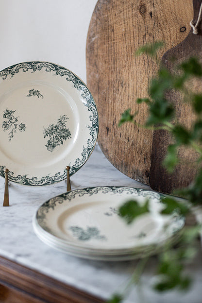 Antique French Dinner Plates
