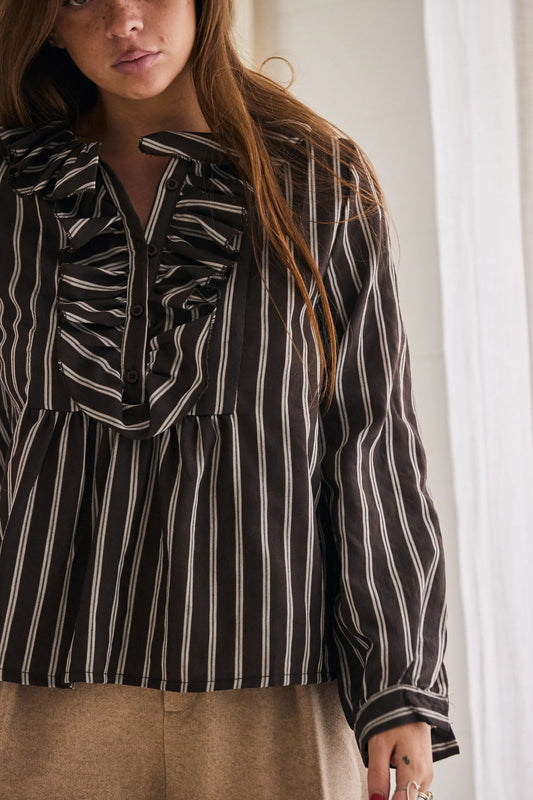 The 'Bonbon' stripe shirt