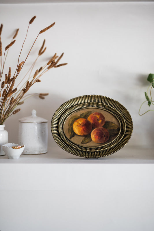 N.10 'Peaches at Sunset' Heirloom Petite Artwork