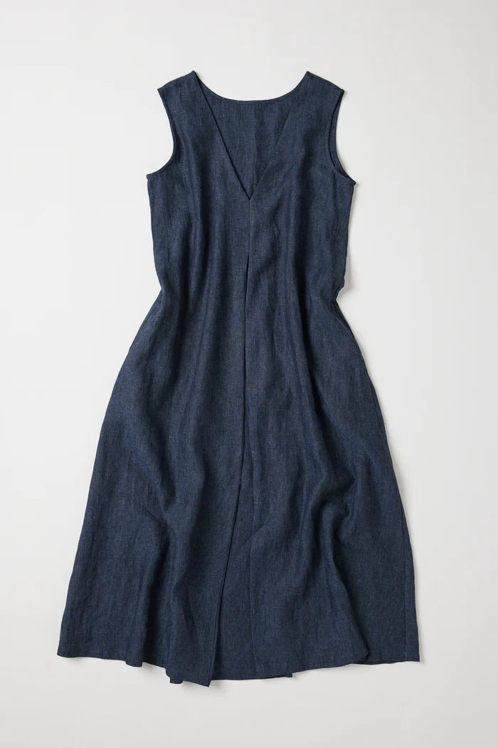 The Albert Reversible Dress | Navy