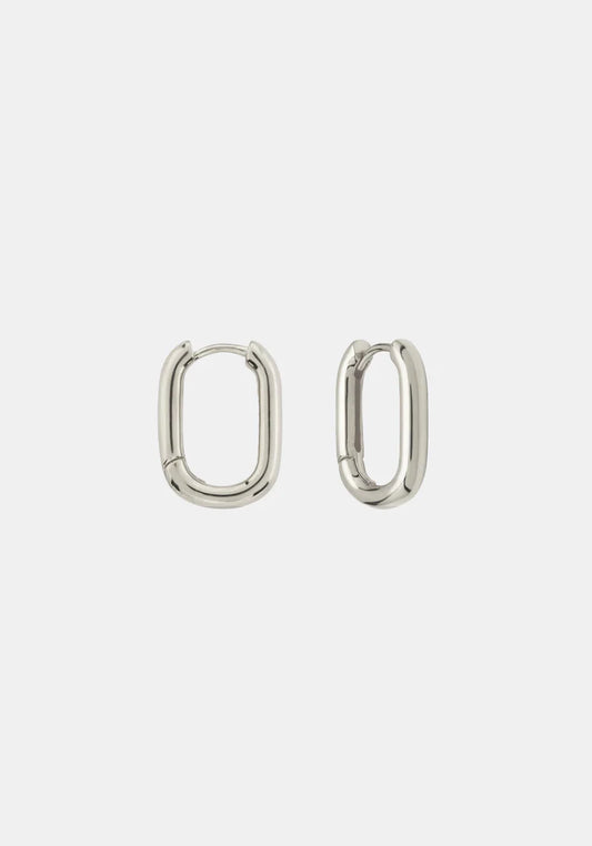 The Amsterdam Hoops in Silver