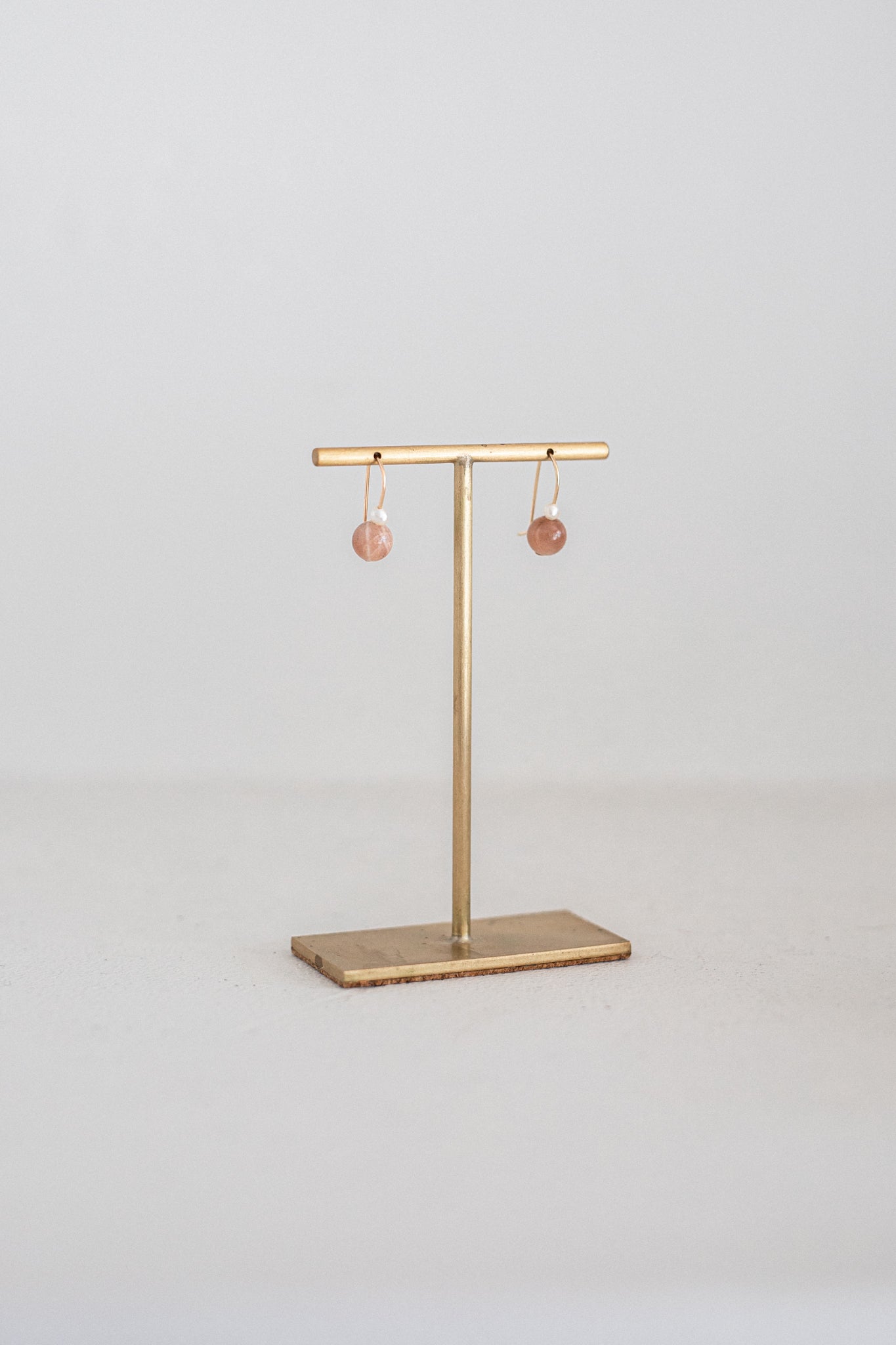 Limited Edition Pearl & Agate Earrings