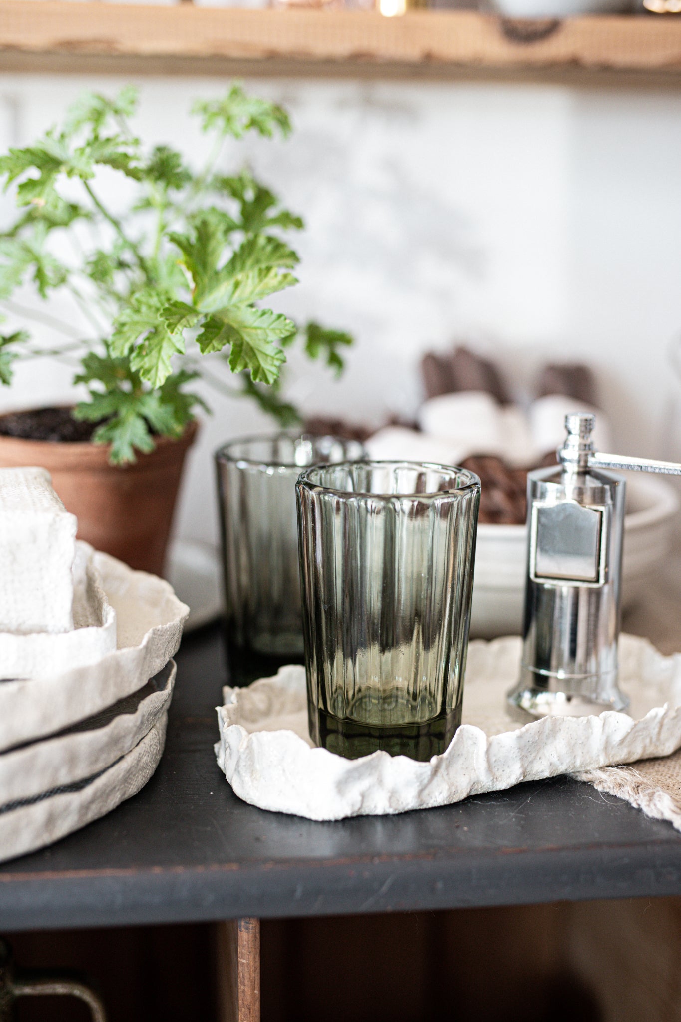 Hand Blown Water Glass