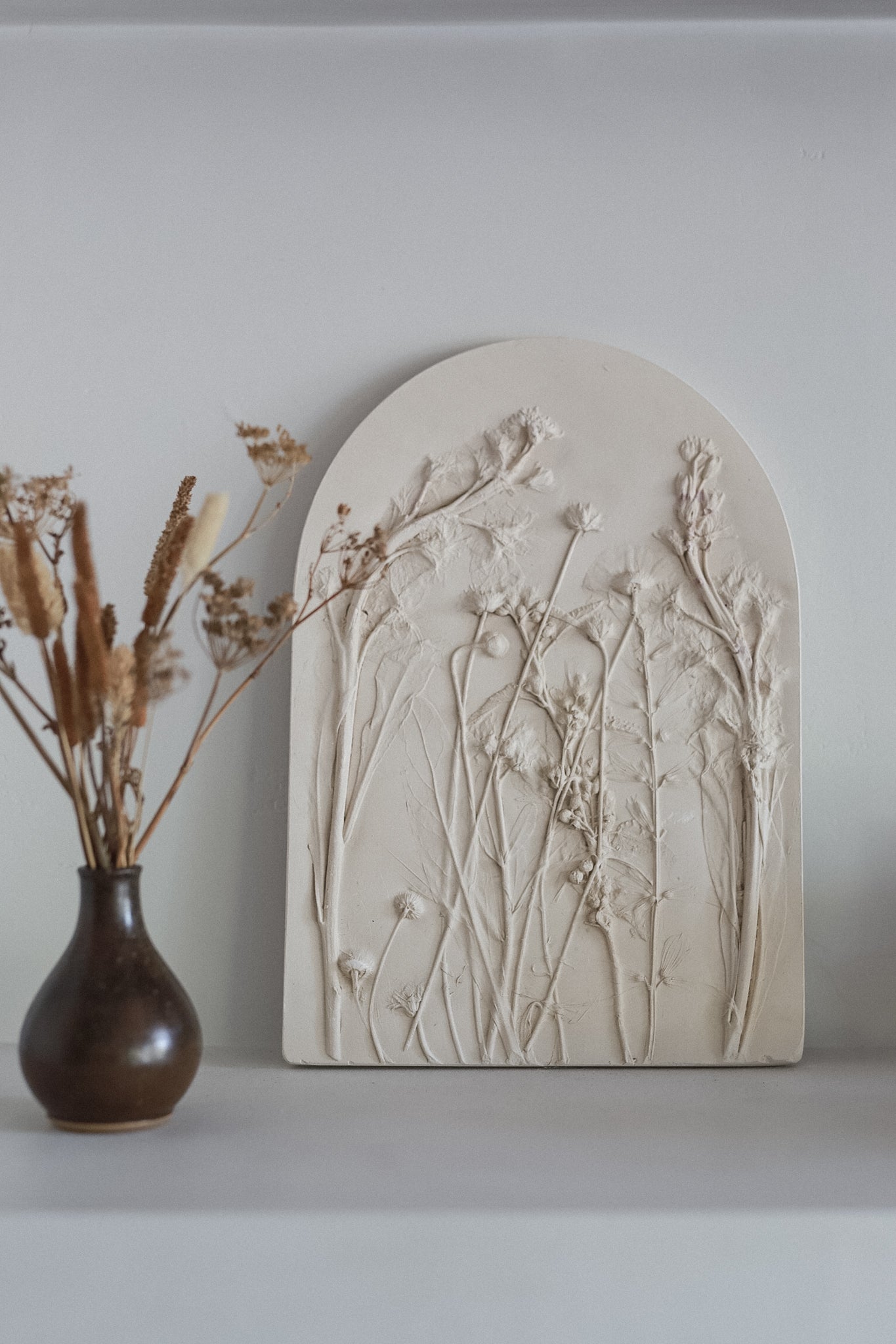 The Arched Floral Plaster