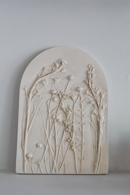 The Arched Floral Plaster