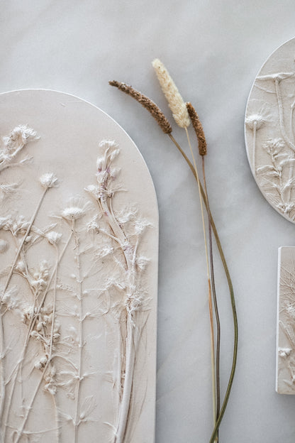 The Arched Floral Plaster