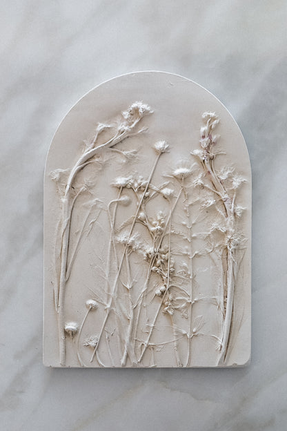 The Arched Floral Plaster