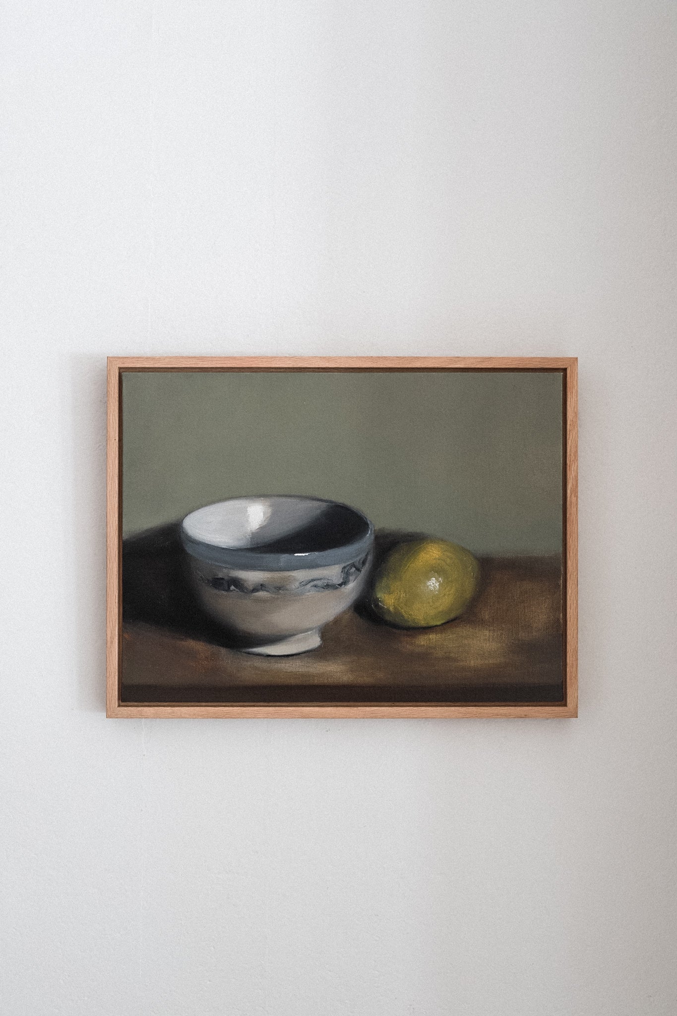 'Bol et citron' | Bowl and Lemon Artwork