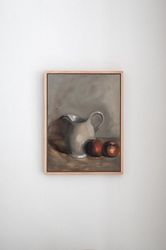'Nature morte au pichet et aux pommes' |  Pitcher & Apples Artwork