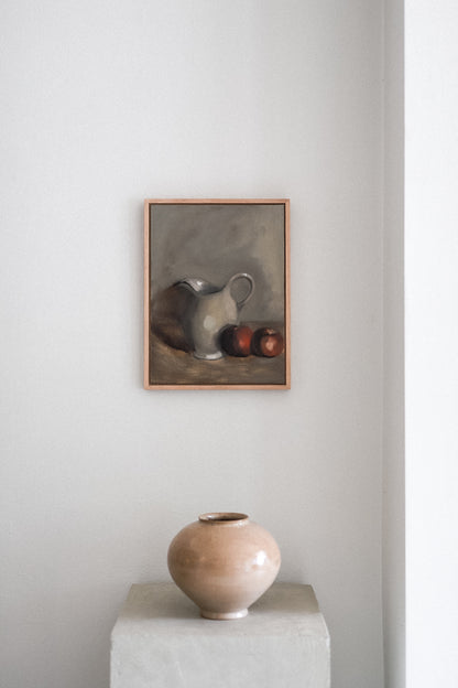 'Nature morte au pichet et aux pommes' |  Pitcher & Apples Artwork