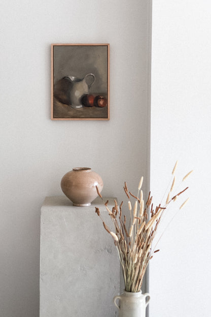 'Nature morte au pichet et aux pommes' |  Pitcher & Apples Artwork