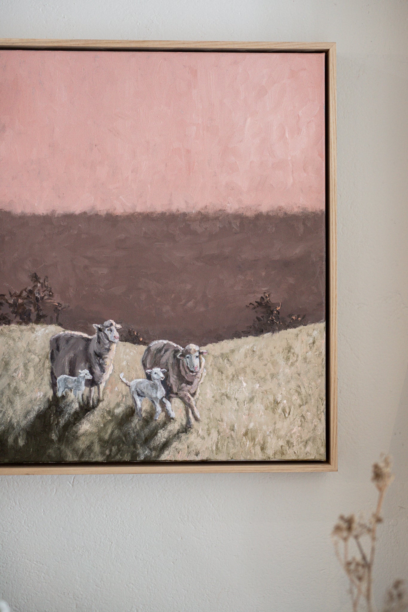 'Dusty Pink Morning' by Rowena Dean