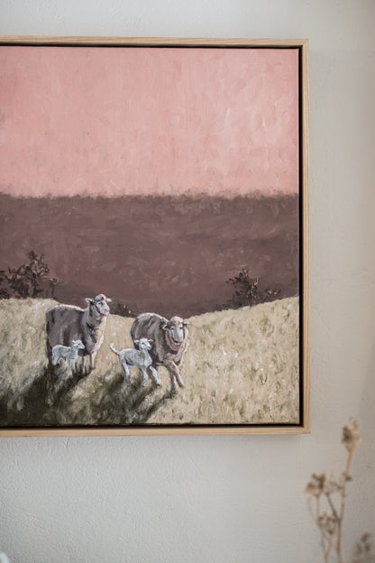 'Dusty Pink Morning' by Rowena Dean