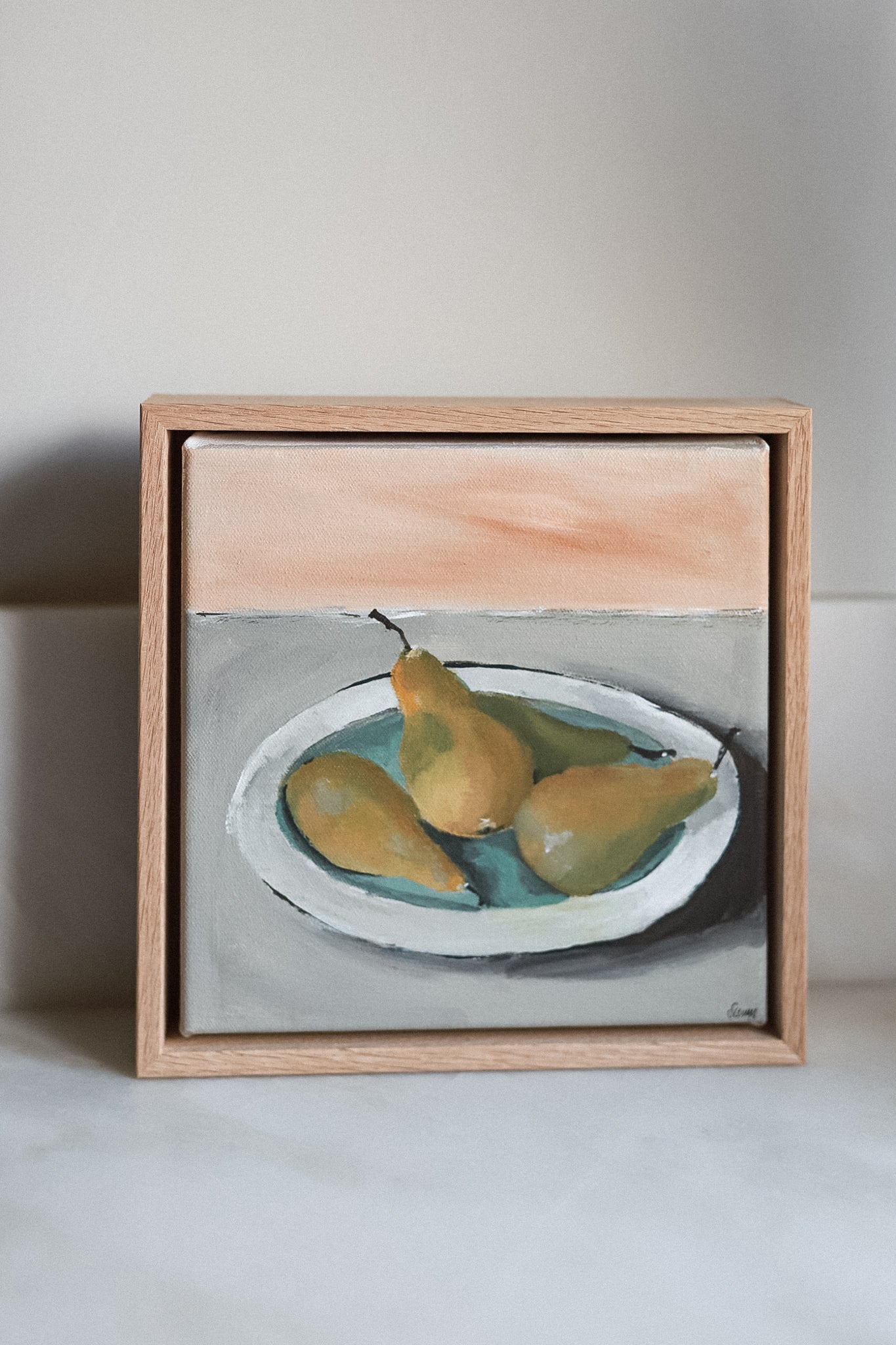 Terracotta Pears | A 'Small Still' Artwork