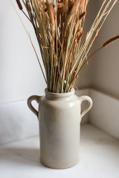 Antique European Confit Pot with handles