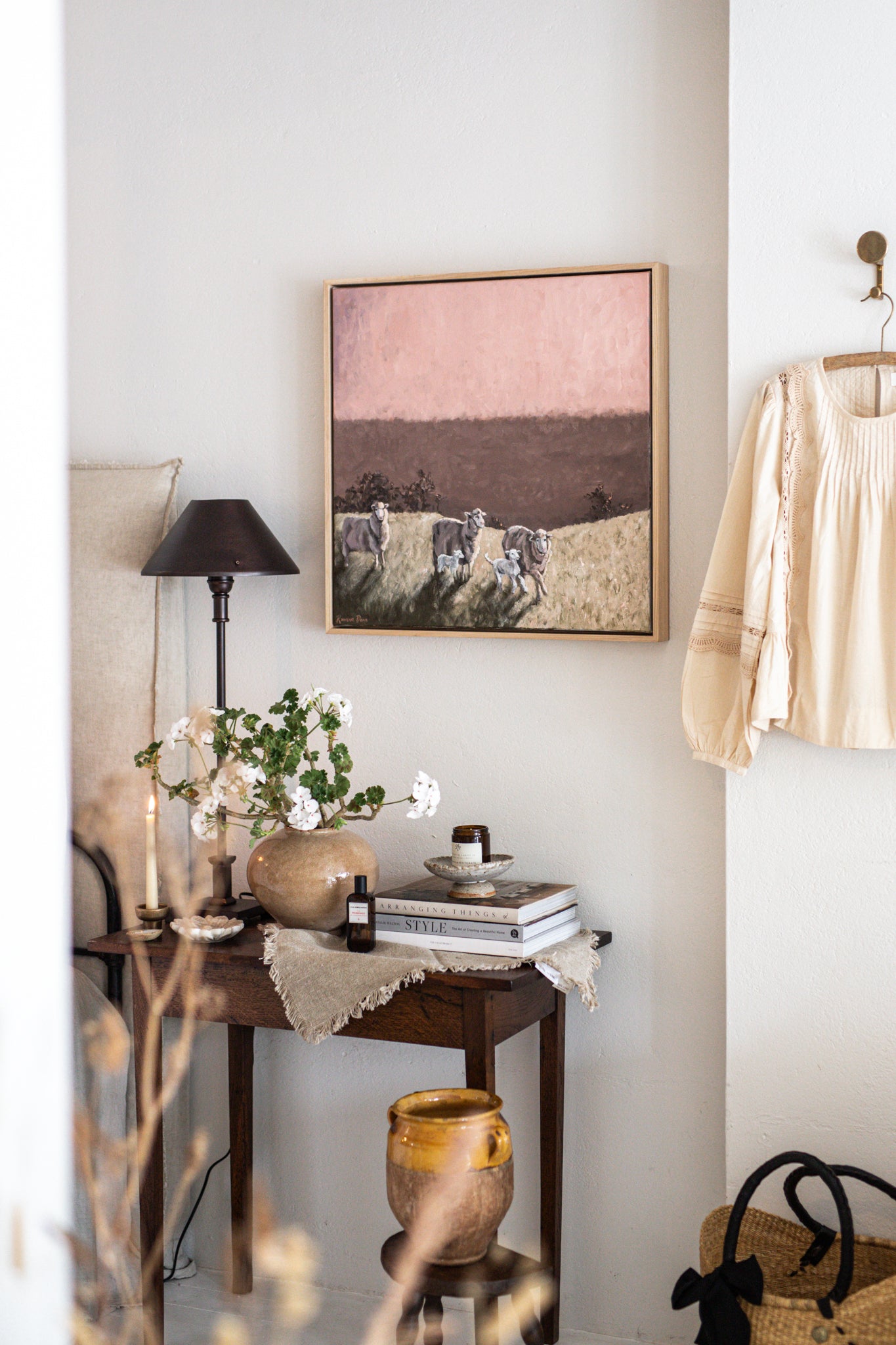 'Dusty Pink Morning' by Rowena Dean