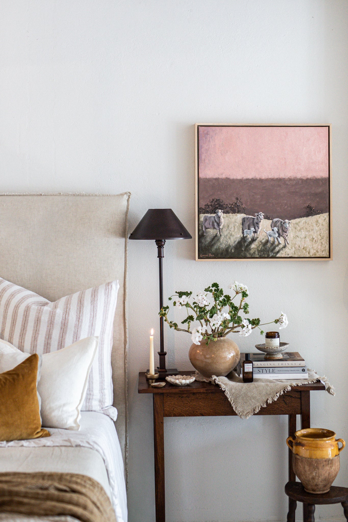 'Dusty Pink Morning' by Rowena Dean