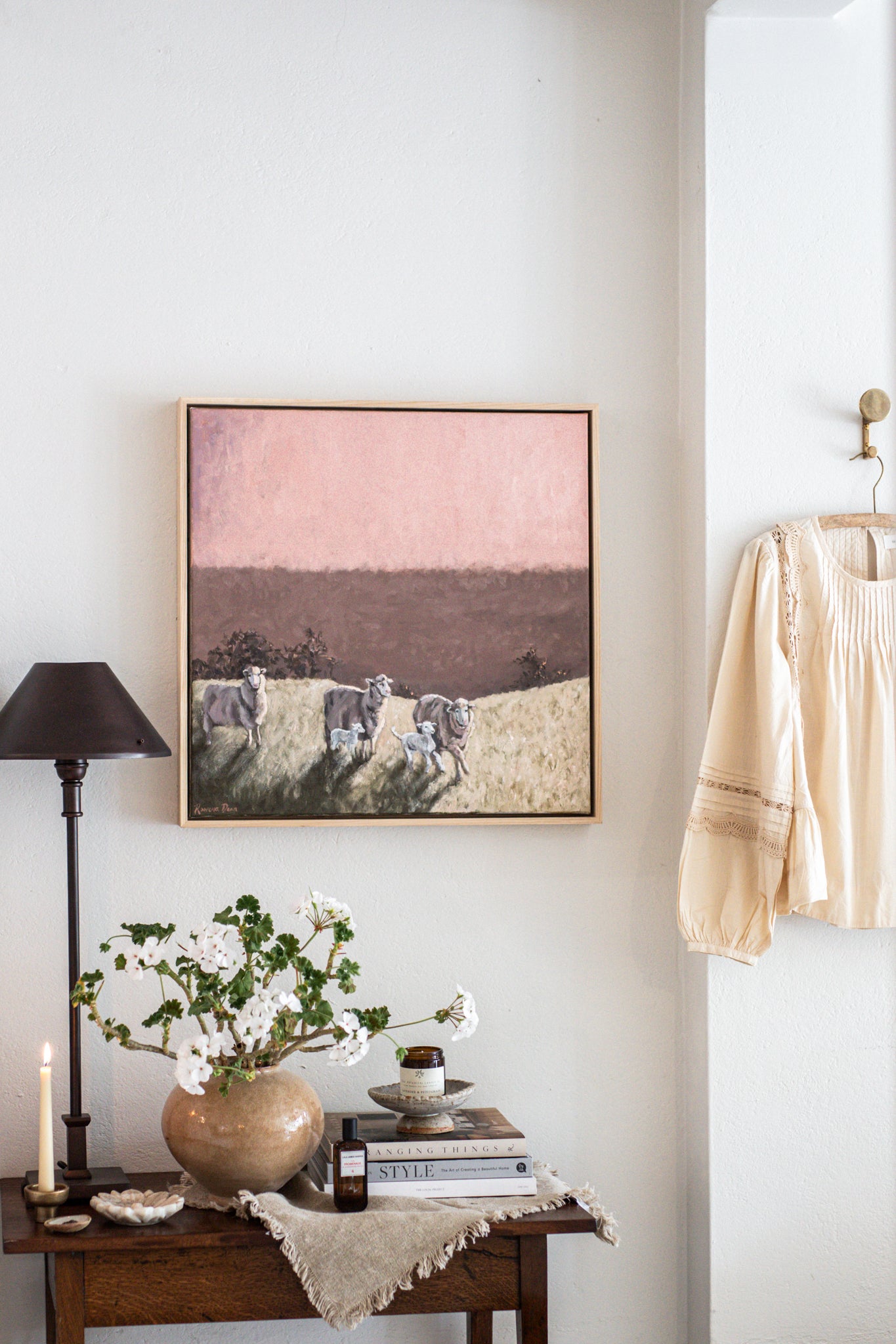 'Dusty Pink Morning' by Rowena Dean