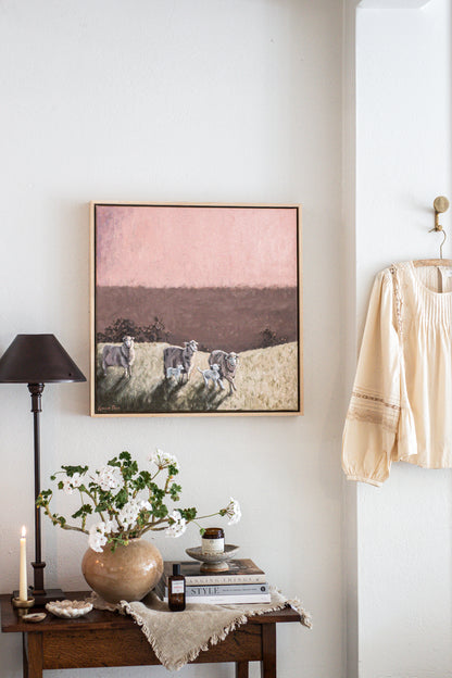 'Dusty Pink Morning' by Rowena Dean