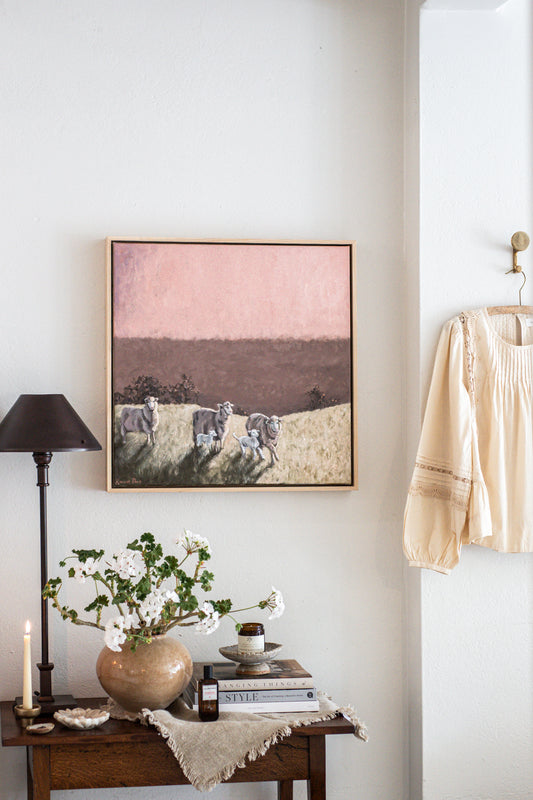 'Dusty Pink Morning' by Rowena Dean