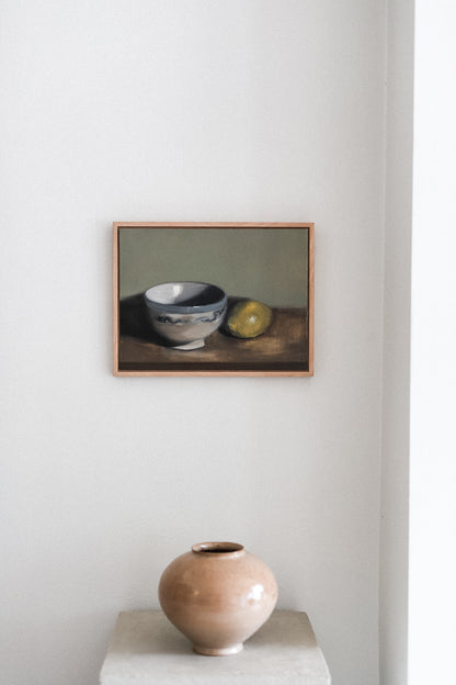 'Bol et citron' | Bowl and Lemon Artwork