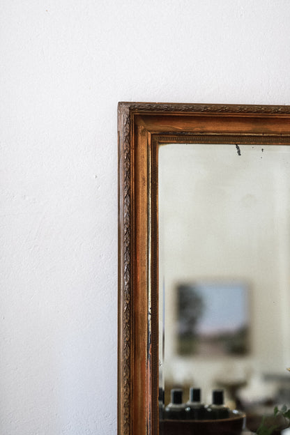 Antique Carved Gilt Mirror