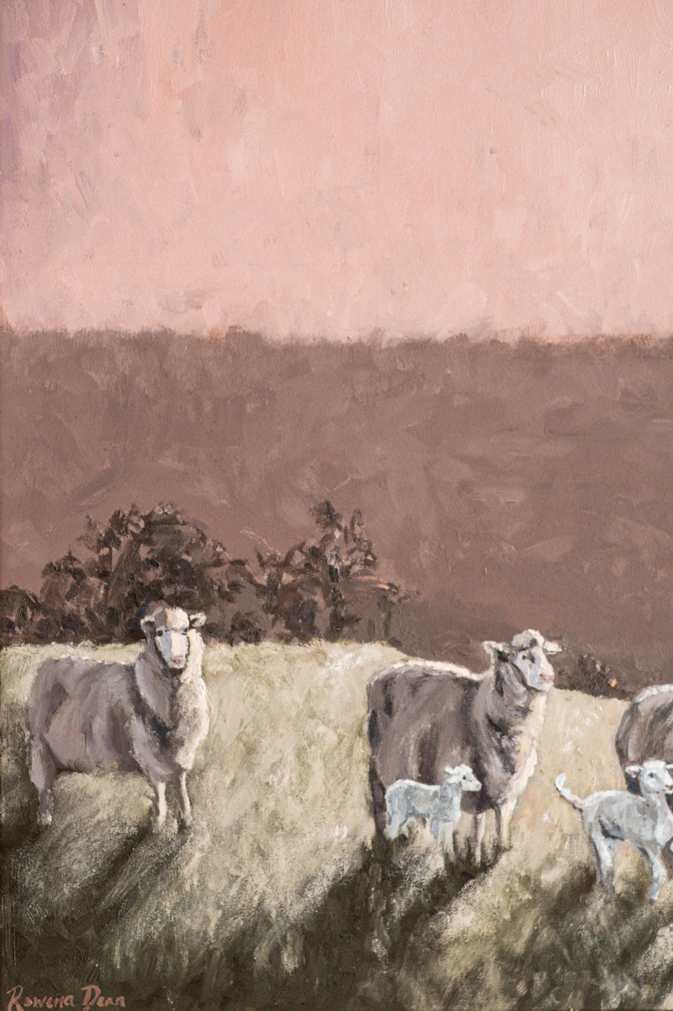 'Dusty Pink Morning' by Rowena Dean