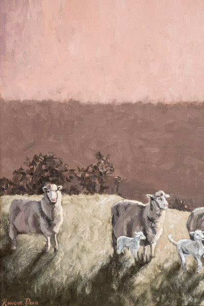 'Dusty Pink Morning' by Rowena Dean