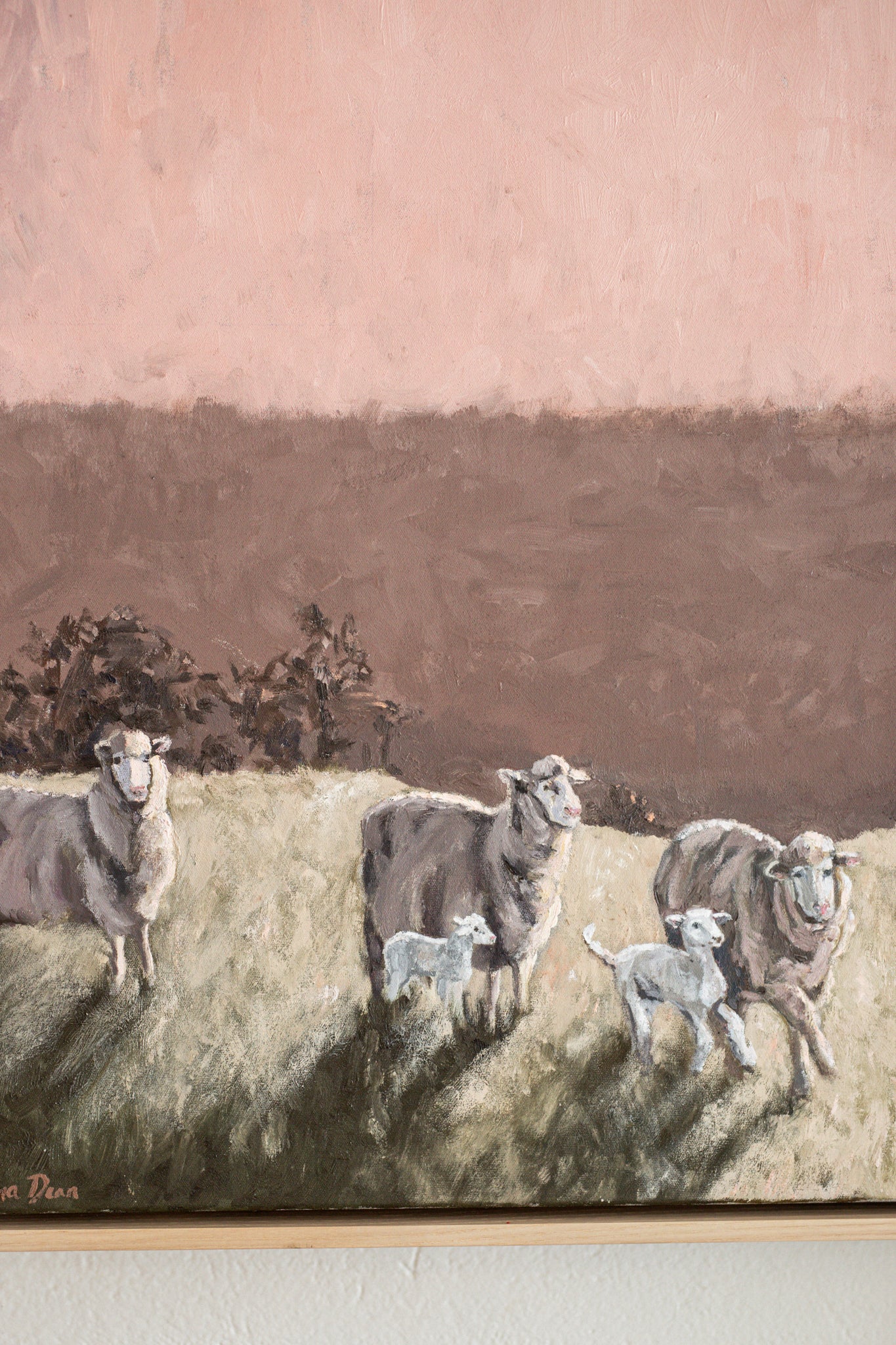 'Dusty Pink Morning' by Rowena Dean
