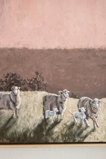 'Dusty Pink Morning' by Rowena Dean