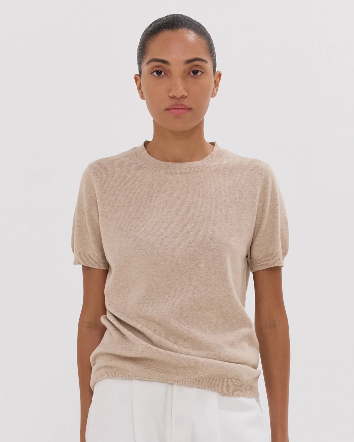The Everyday Tee in Dune