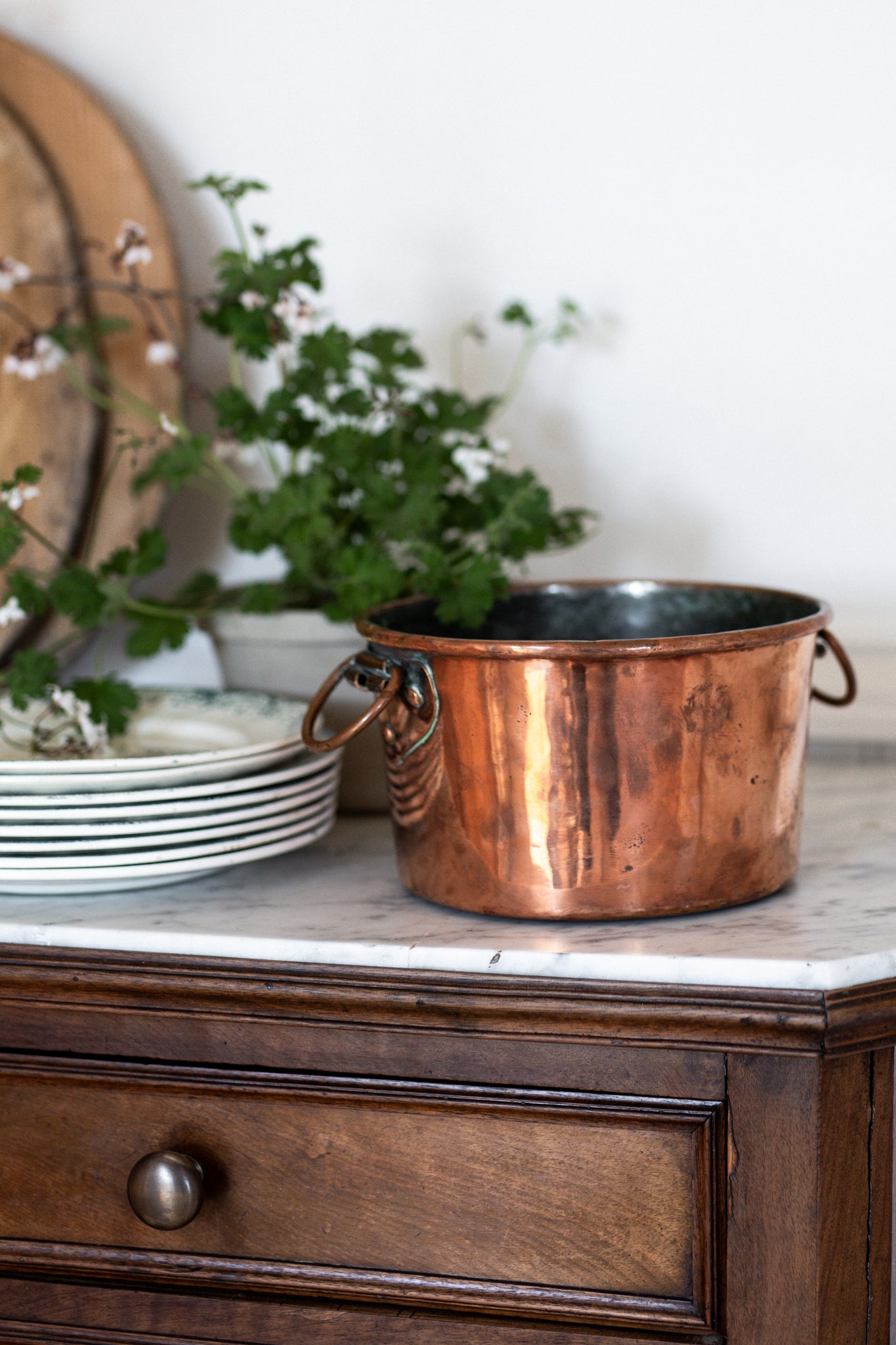 Vintage Copper Pan N.2