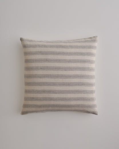 Stripe Linen Pillowcase x Euro | Roy/Sable