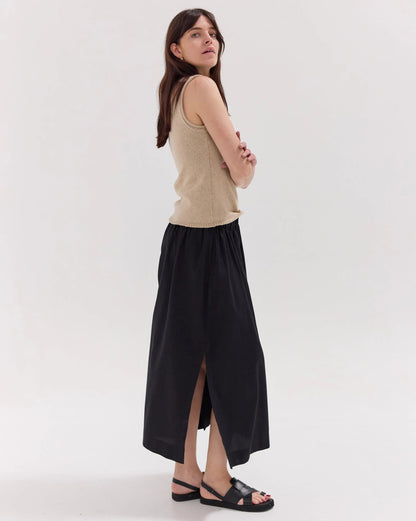 The Split Skirt | Black