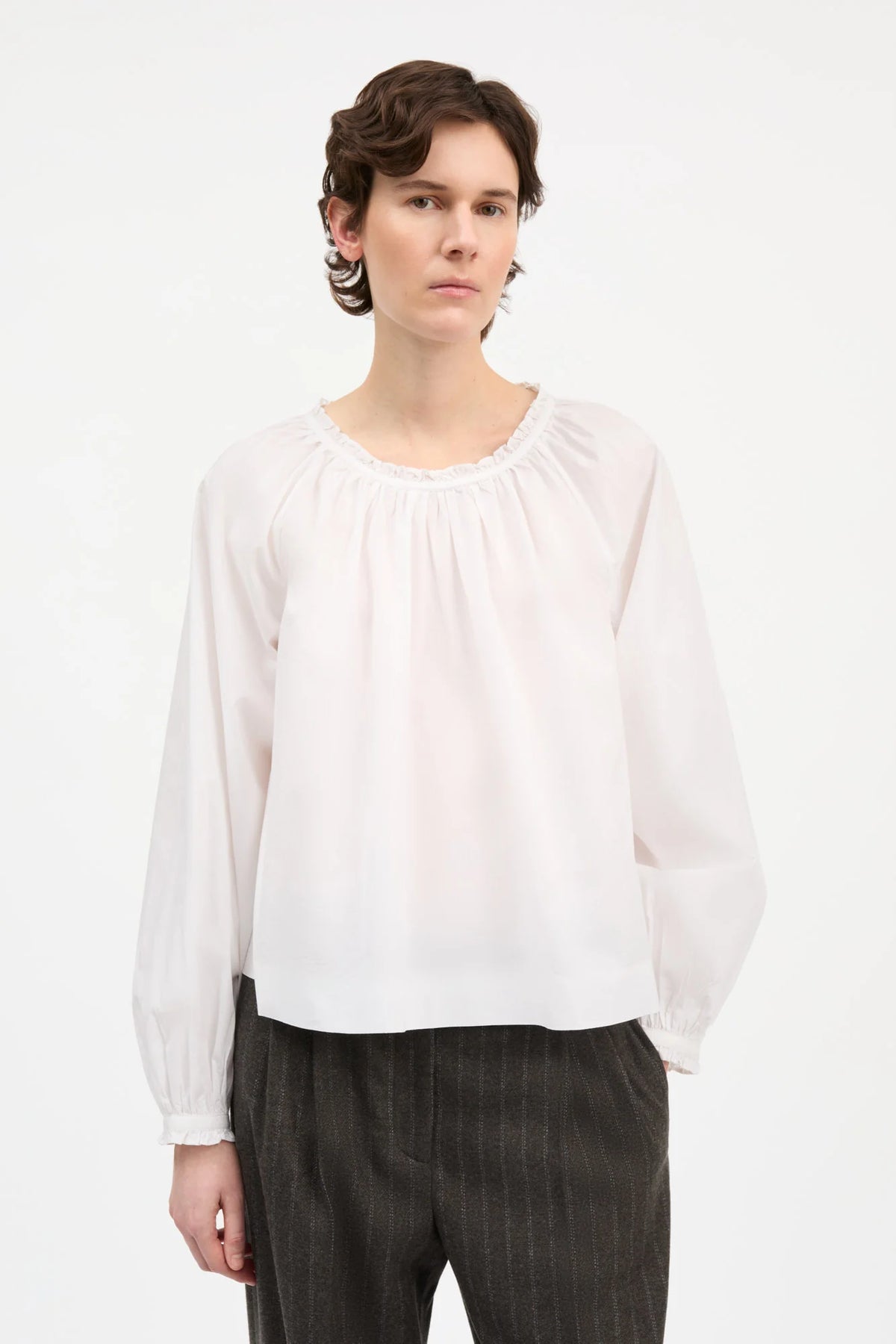 Skall Carrie blouse in White