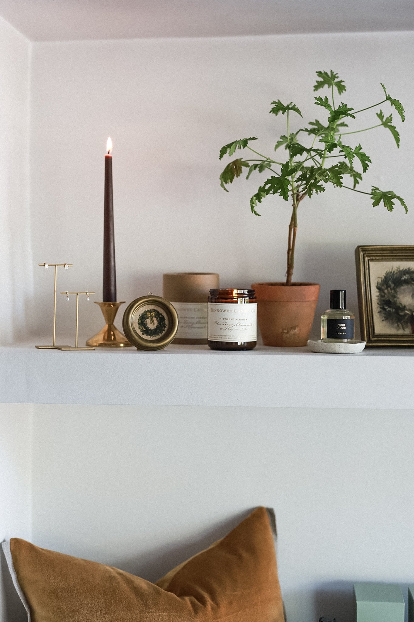 ‘Mini Christmas Wreath N.2' NOËL Festive edition | Petite Artwork