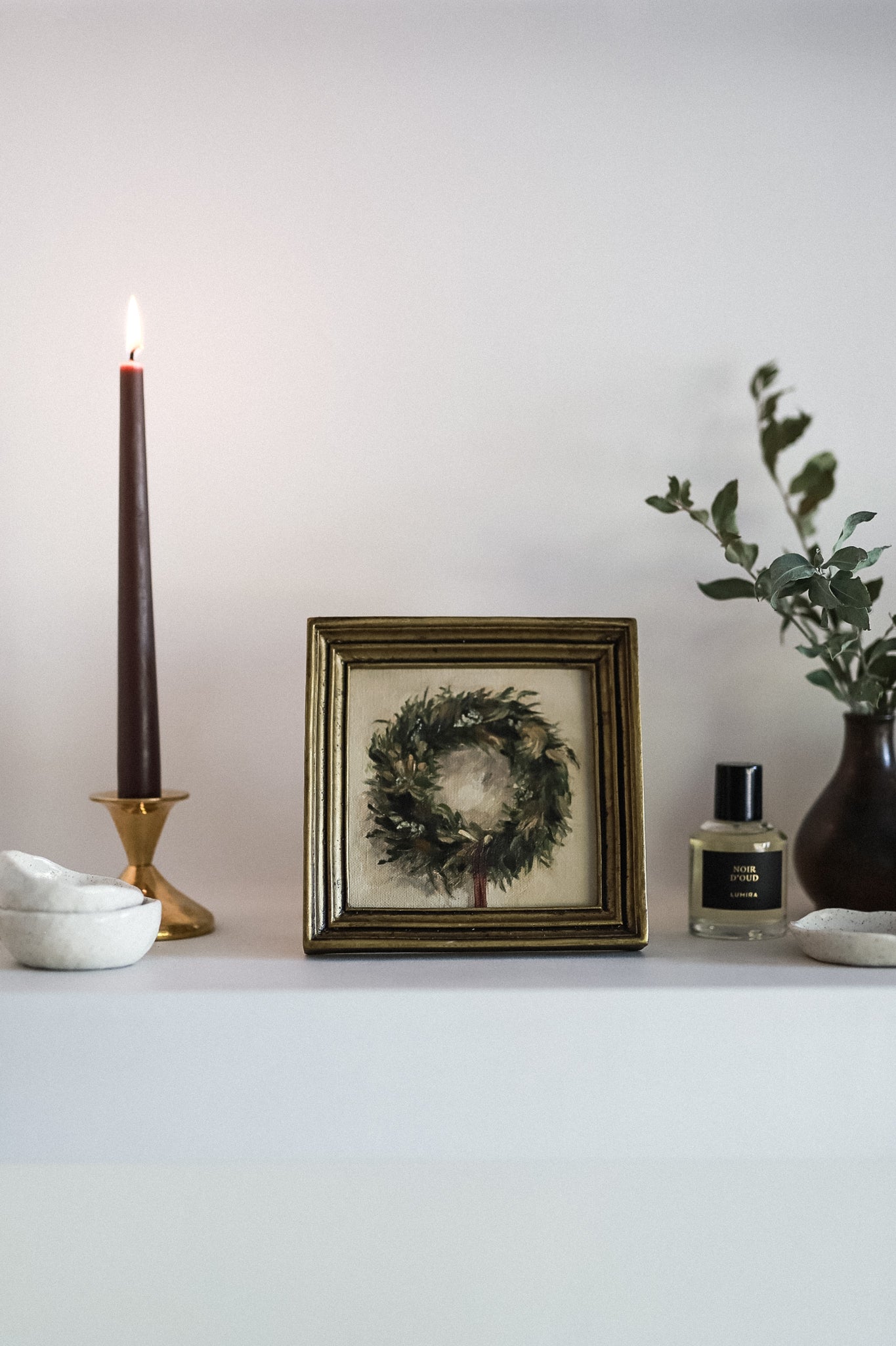 ‘Heirloom Wreath' NOËL Festive edition | Petite Artwork