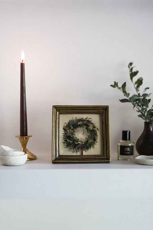 ‘Heirloom Wreath' NOËL Festive edition | Petite Artwork