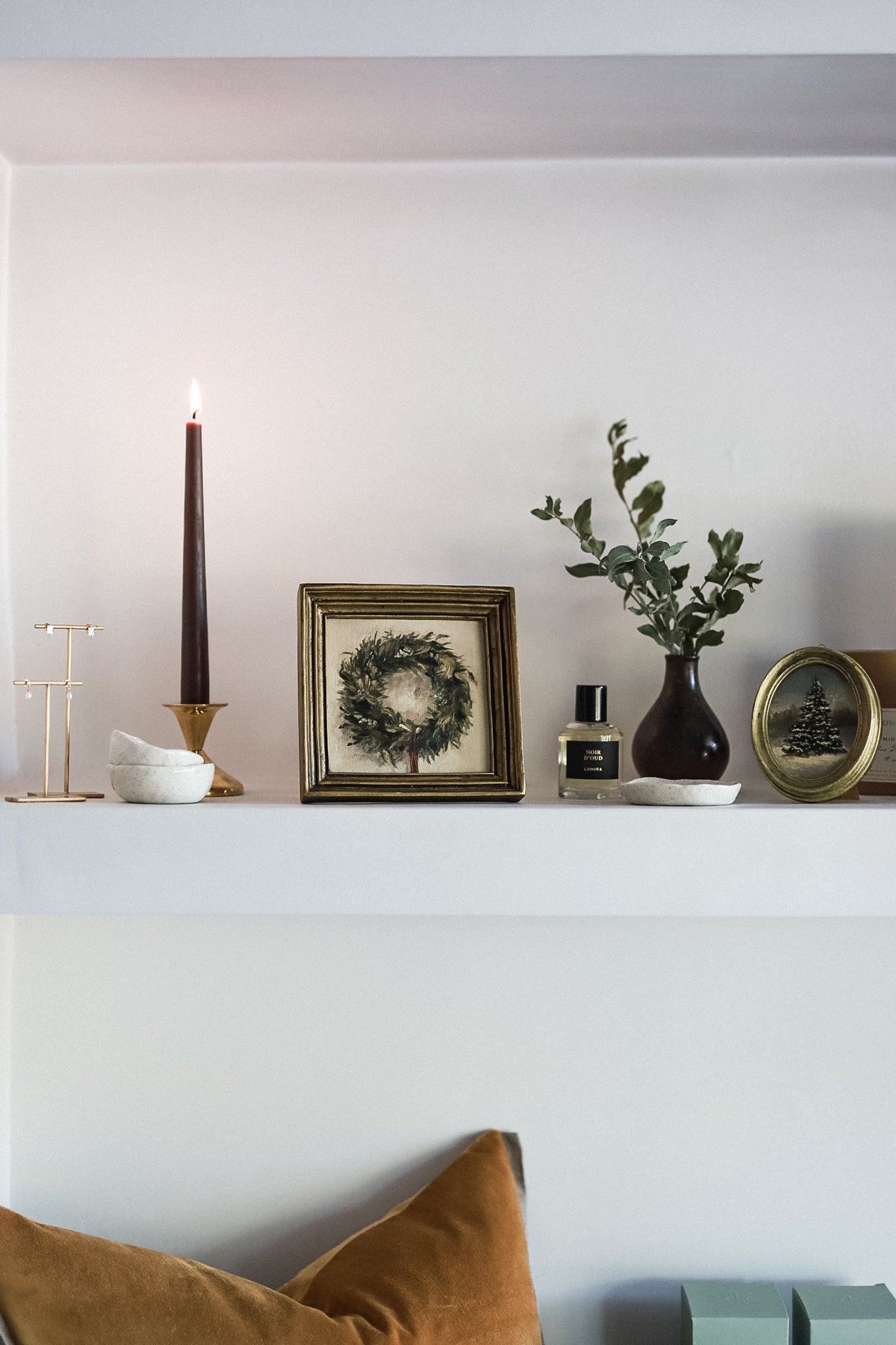 ‘Heirloom Wreath' NOËL Festive edition | Petite Artwork